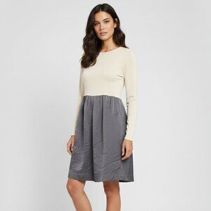 Robe Simply Vera Vera Wang – Empire, Smockée, Femme, Taille L, Neuve Avec étiquettes